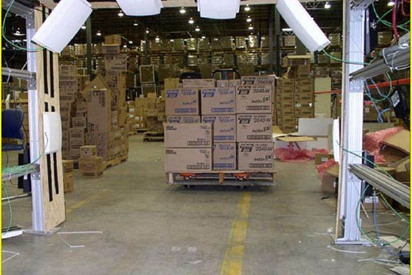 RFID gate in Warehouse